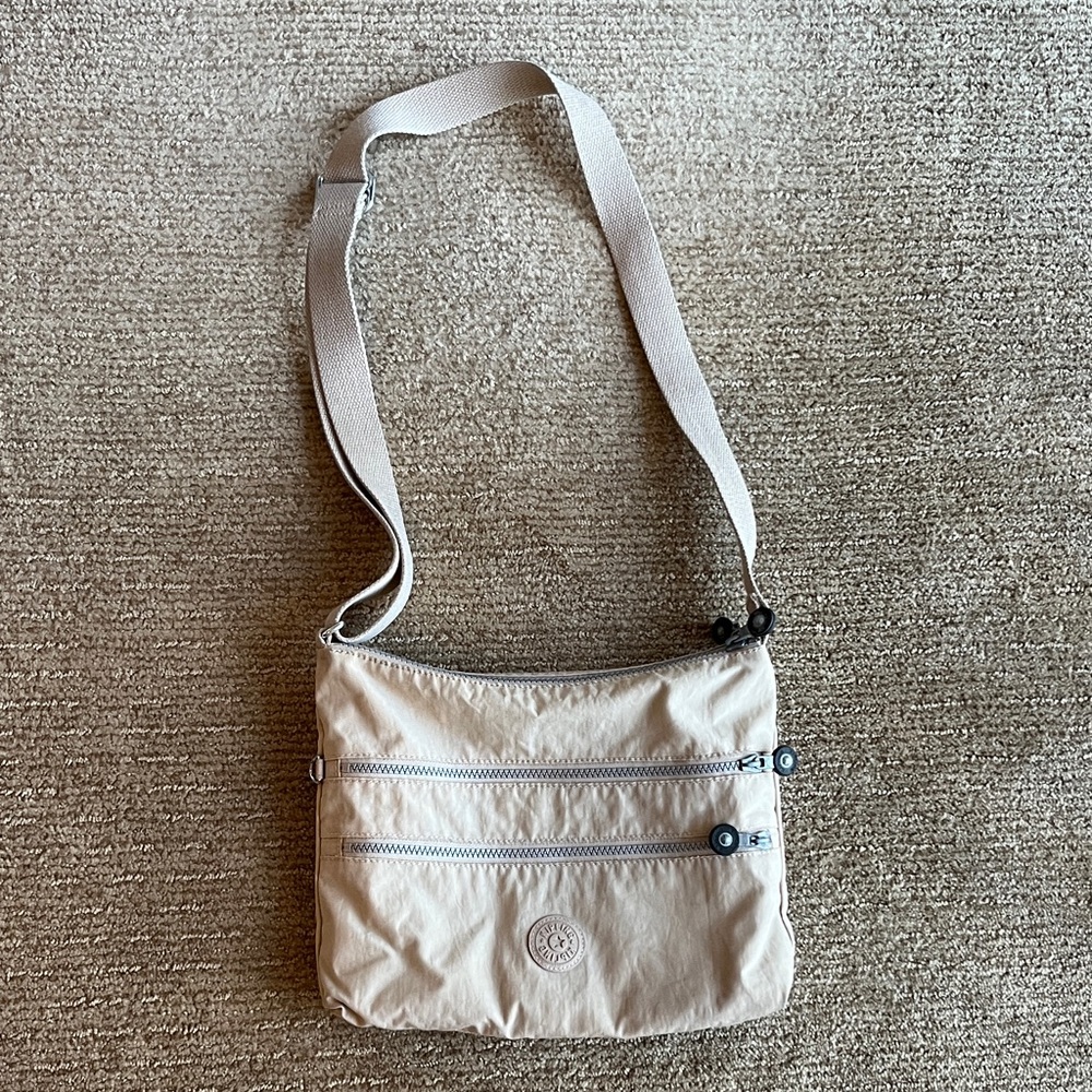 Kipling Light Tan Crossbody Bag